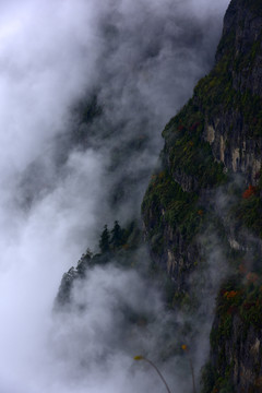 峨眉山云海风光