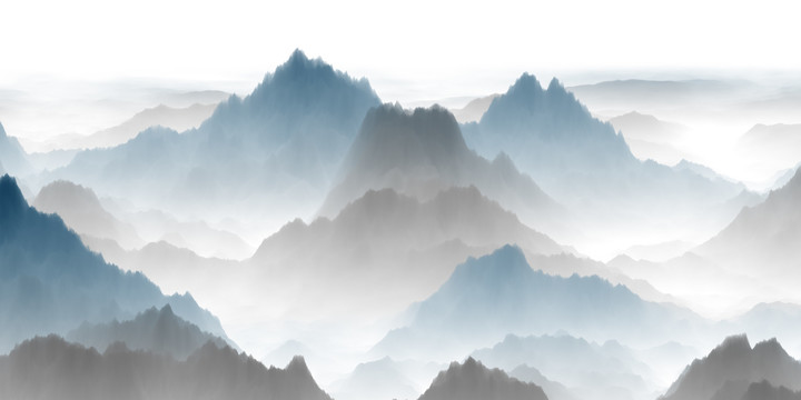 新中式山水