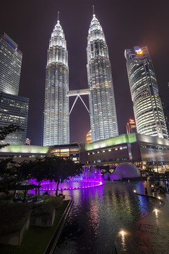 马来西亚吉隆坡夜景