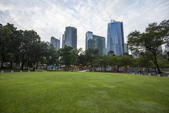 吉隆坡城市建筑风光