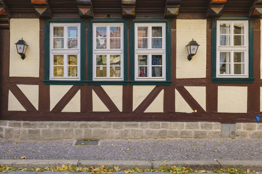 德国奎德林堡著名木质建筑