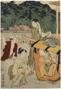鳥居清長到江之島的三聯(lián)朝圣之旅