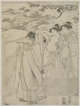 鳥居清長(zhǎng)烏希瓦卡馬魯故事