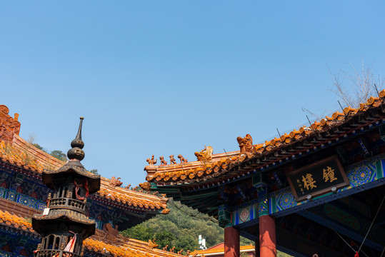 天津盘山万松寺