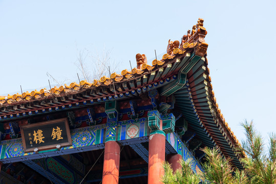 天津盘山万松寺