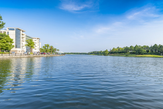 上海美兰湖风光