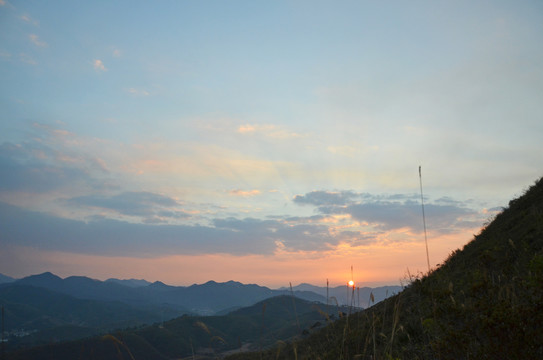 夕阳晚霞