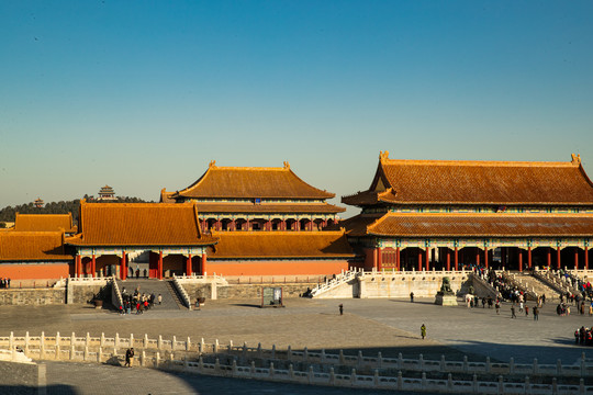 北京故宫太和门