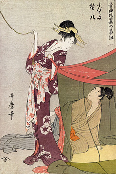 喜多川歌麿小櫻崎和貢帕奇