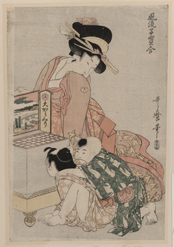 喜多川歌麿婦女和兒童