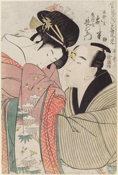 喜多川歌麿大漢神奈雅和周門
