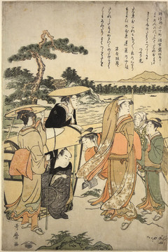 喜多川歌麿戲劇模仿