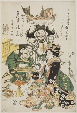 喜多川歌麿慷慨的禮物