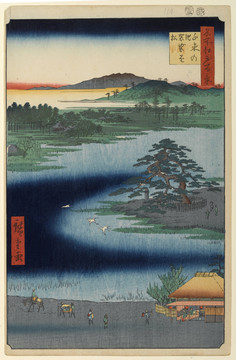 安藤廣重江戶近郊八景