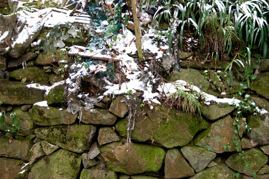 衡山雪景