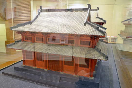 南汉宫殿模型