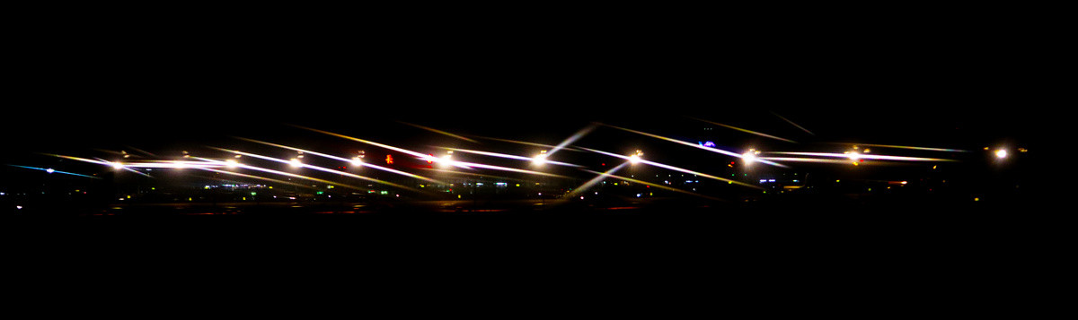 飛機場夜景