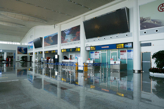 重庆巫山机场航站楼内景