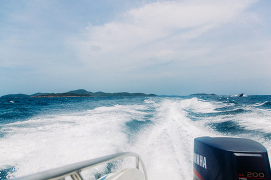 泰国芭提雅海上风光