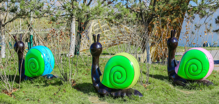 蜗牛雕塑
