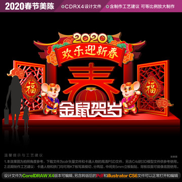 鼠年美陳