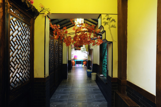 中式古典走廊装修