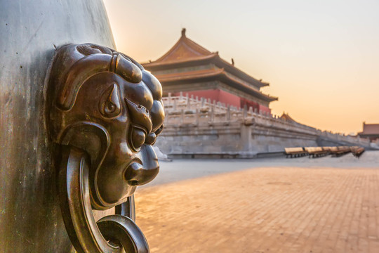 北京故宫古建筑风景