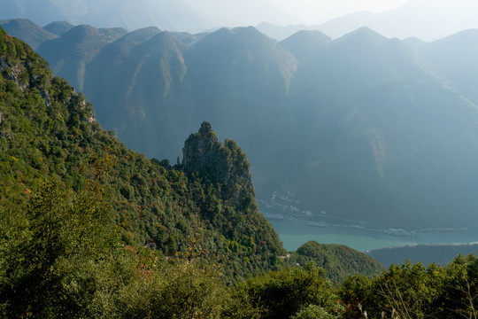 重庆巫山神女峰