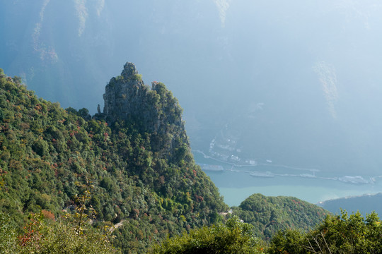 重庆巫山神女峰