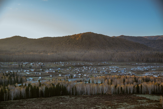 禾木秋景