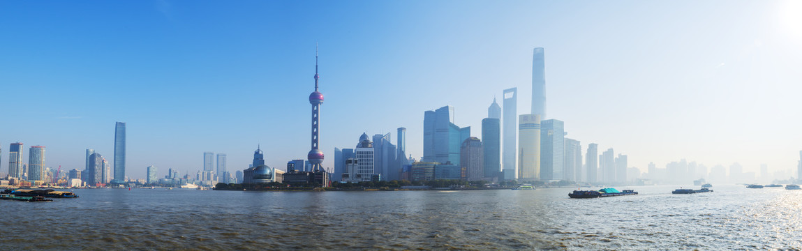 陸家嘴建筑群高清全景