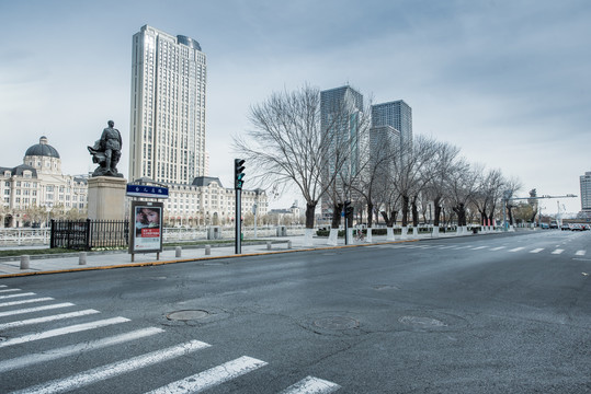 天津城市街道