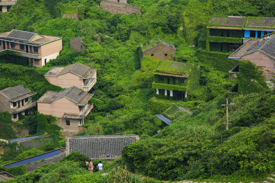 嵊山岛无人村