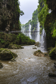 马岭河峡谷