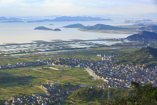 宁波北仑梅山保税区总台山美景