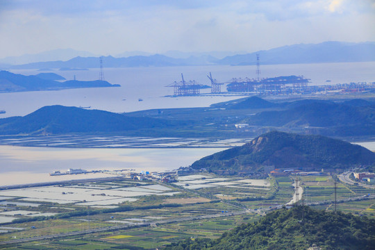 宁波北仑梅山保税区总台山美景