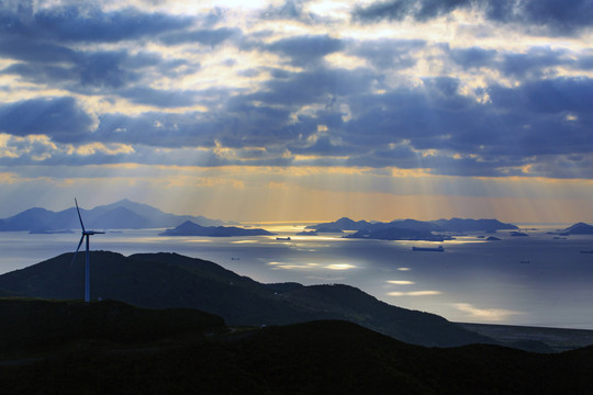 宁波北仑梅山保税区总台山美景