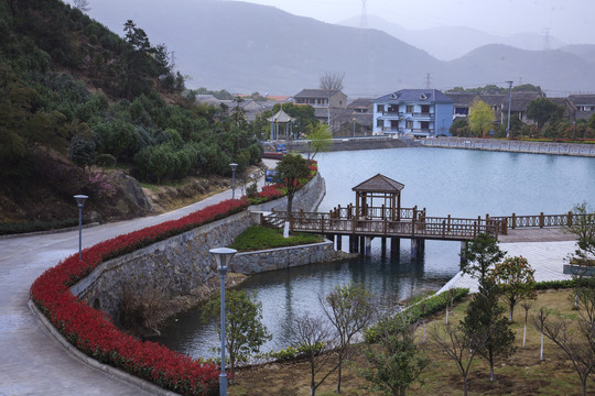 宁波蒋家池头村风景