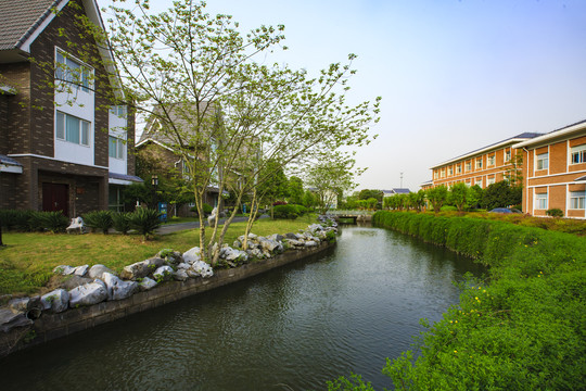 宁波奉化银凤山庄度假村美景