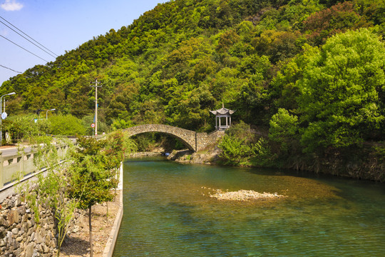 宁波宁海县双溪镇美景