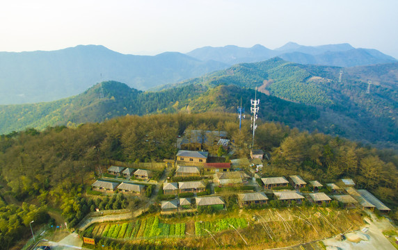 宁波慈溪达蓬山风景区美景