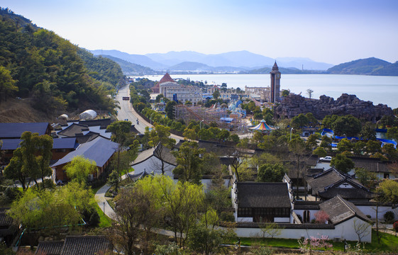 宁波慈溪达蓬山风景区美景