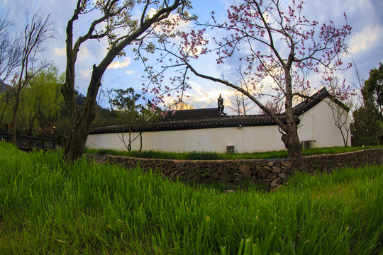 宁波慈溪达蓬山风景区美景