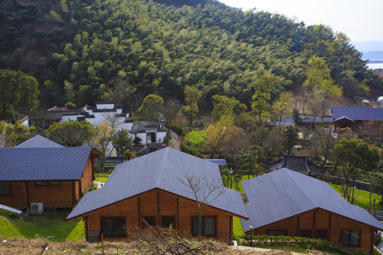 宁波慈溪达蓬山风景区美景