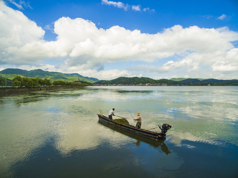 宁波慈溪杜湖美景