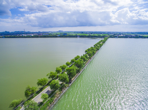 宁波慈溪杜湖美景