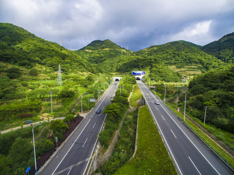 航拍宁波太和路