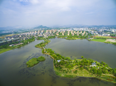 宁波江北慈城新城美景