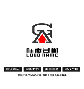 GA字母AG標(biāo)志