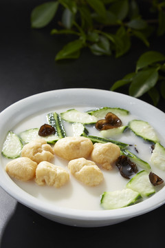 濃湯絲瓜豆泡